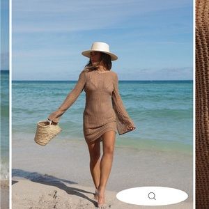 NWT Vici Sandy Day Crochet Cover Up Dress